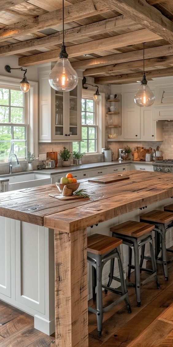 +15 ideas de cocinas rústicas modernas interior. - COCINAS HOMES