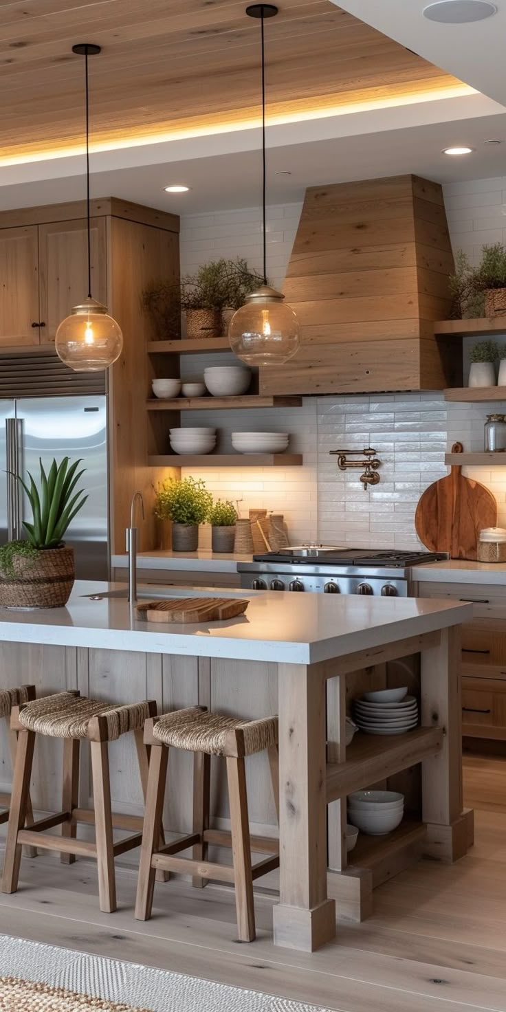 Cocinas rústicas modernas ideas. - COCINAS HOMES