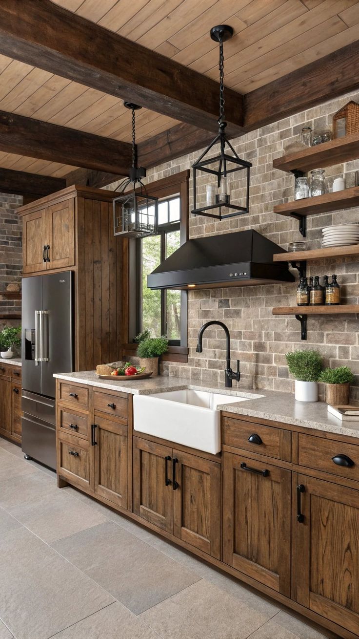 Cocinas rústicas modernas ideas. - COCINAS HOMES